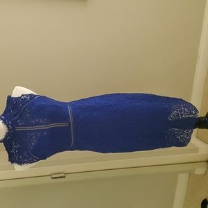 Bardot electric blue specialty dress.